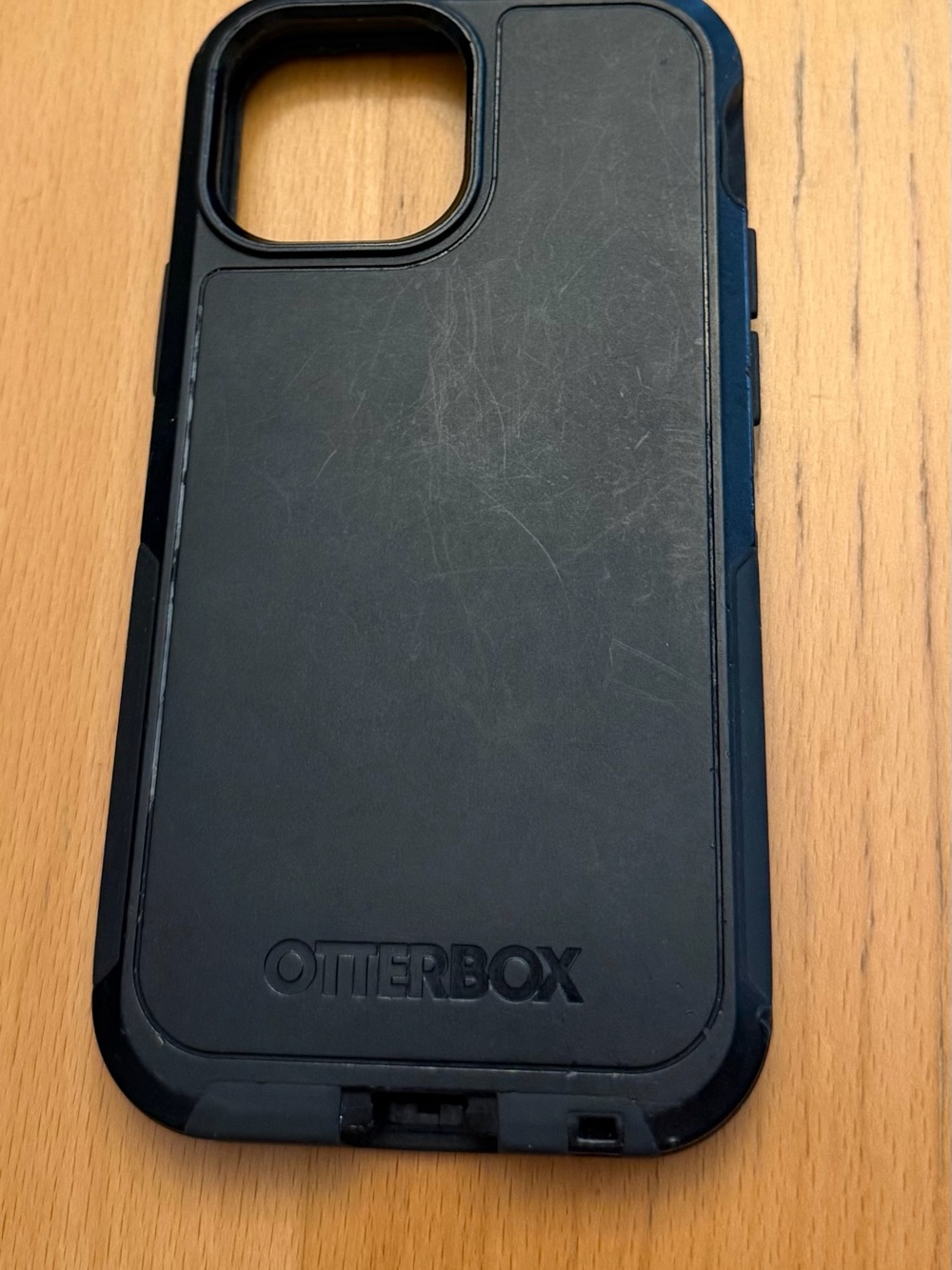 OtterBox Black Protective Phone Case with Raised Logo 13 mini iPhone